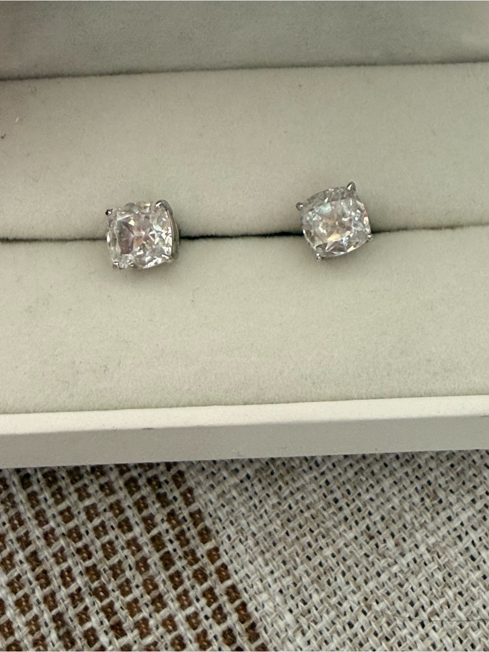 Maxine Moissanite earrings